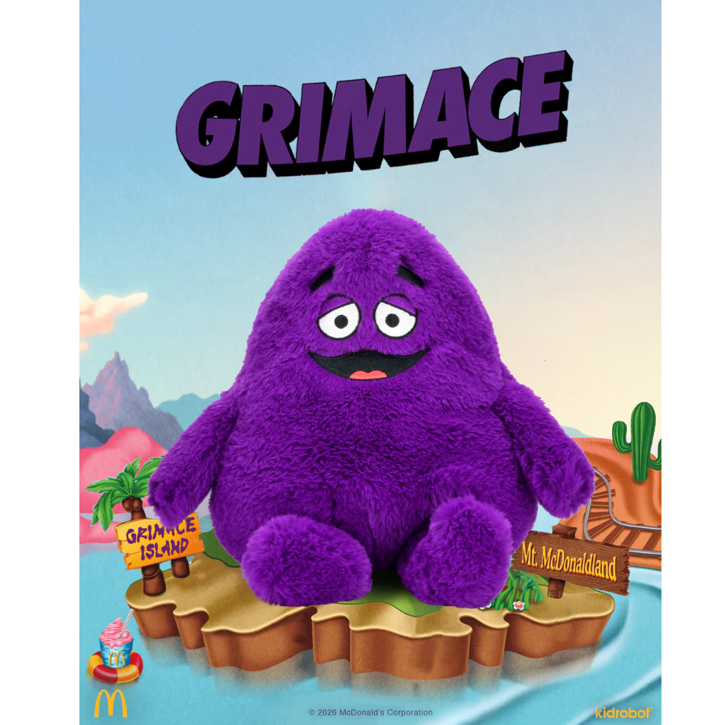 McDonald's Phunny Grimace Plush Gallery Image 3