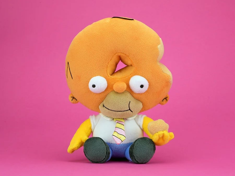 The Simpsons: Treehouse of Horror Phunny Donut Homer Plush Gallery Image 5