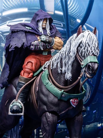 Street Fighter 6 M. Bison & Rocinante 1/12 Scale Action Figure Set Gallery Image 2