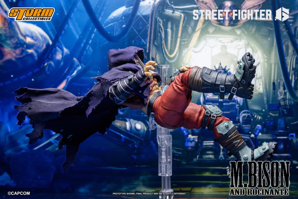 Street Fighter 6 M. Bison & Rocinante 1/12 Scale Action Figure Set Gallery Image 18