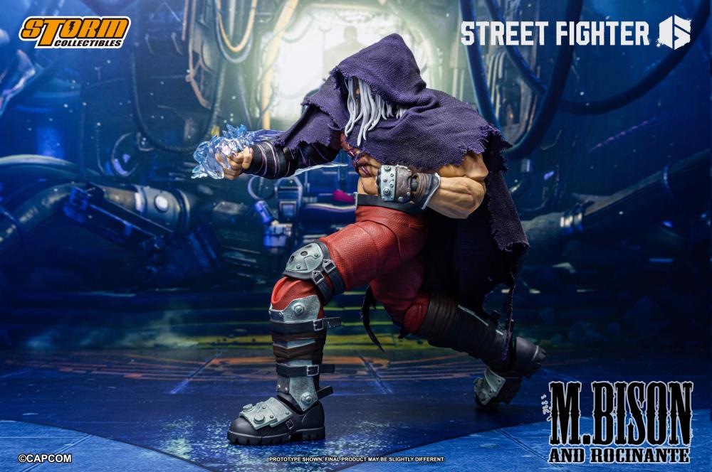 Street Fighter 6 M. Bison & Rocinante 1/12 Scale Action Figure Set Gallery Image 9