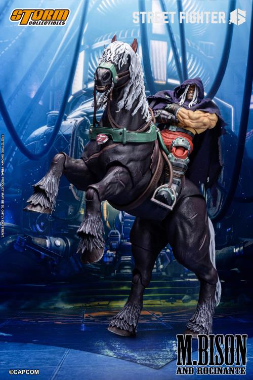 Street Fighter 6 M. Bison & Rocinante 1/12 Scale Action Figure Set Gallery Image 29