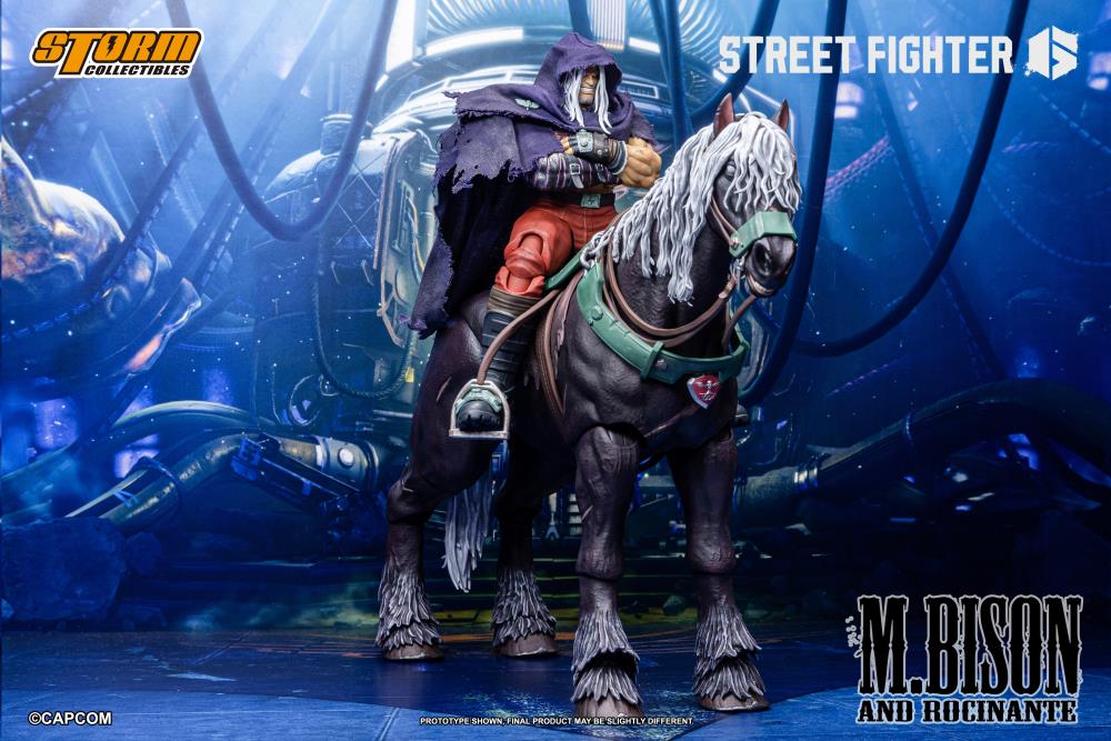 Street Fighter 6 M. Bison & Rocinante 1/12 Scale Action Figure Set Gallery Image 26