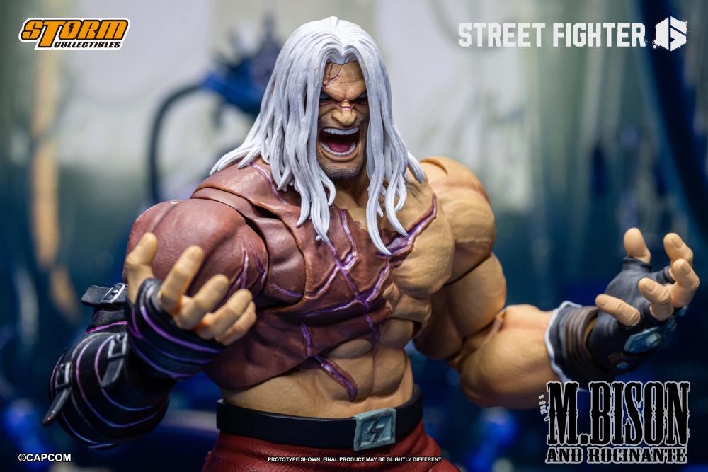 Street Fighter 6 M. Bison & Rocinante 1/12 Scale Action Figure Set Gallery Image 33