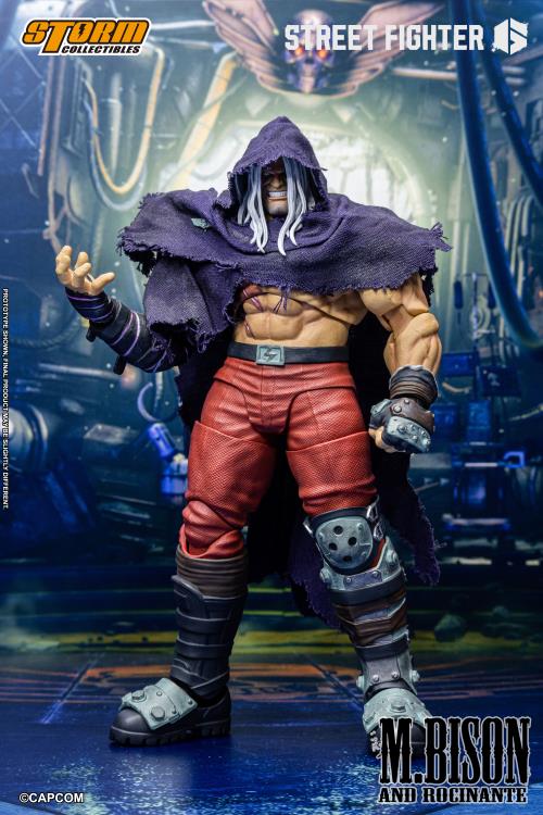 Street Fighter 6 M. Bison & Rocinante 1/12 Scale Action Figure Set Gallery Image 7