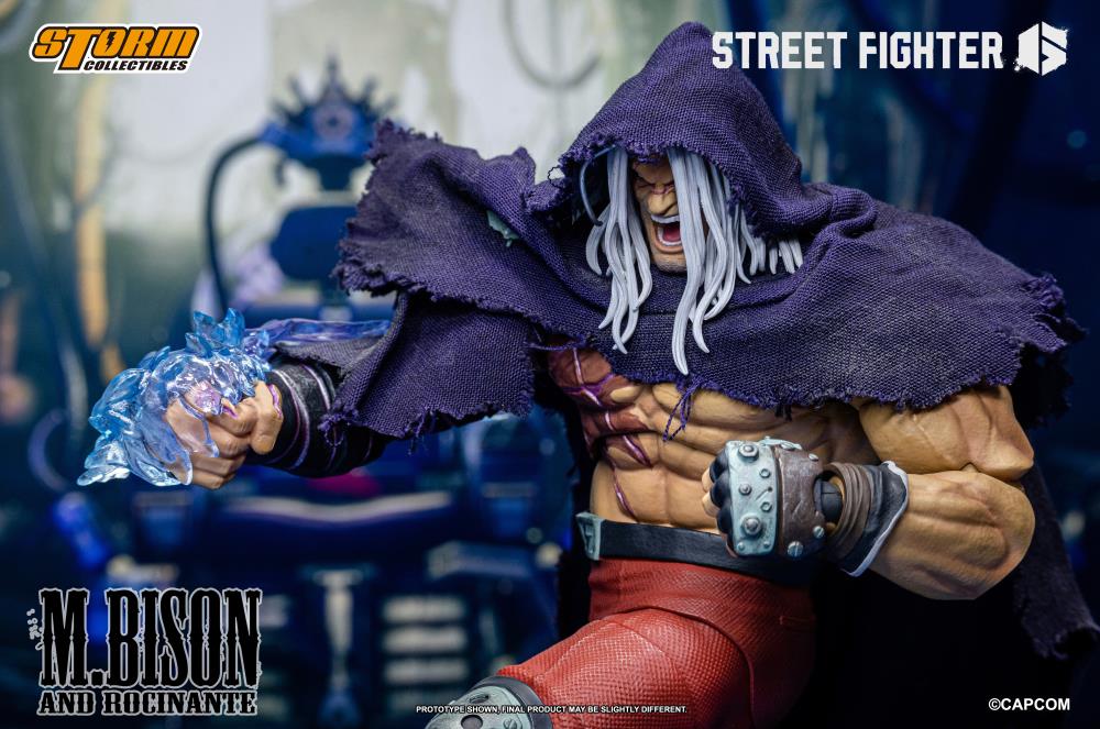 Street Fighter 6 M. Bison & Rocinante 1/12 Scale Action Figure Set Gallery Image 10