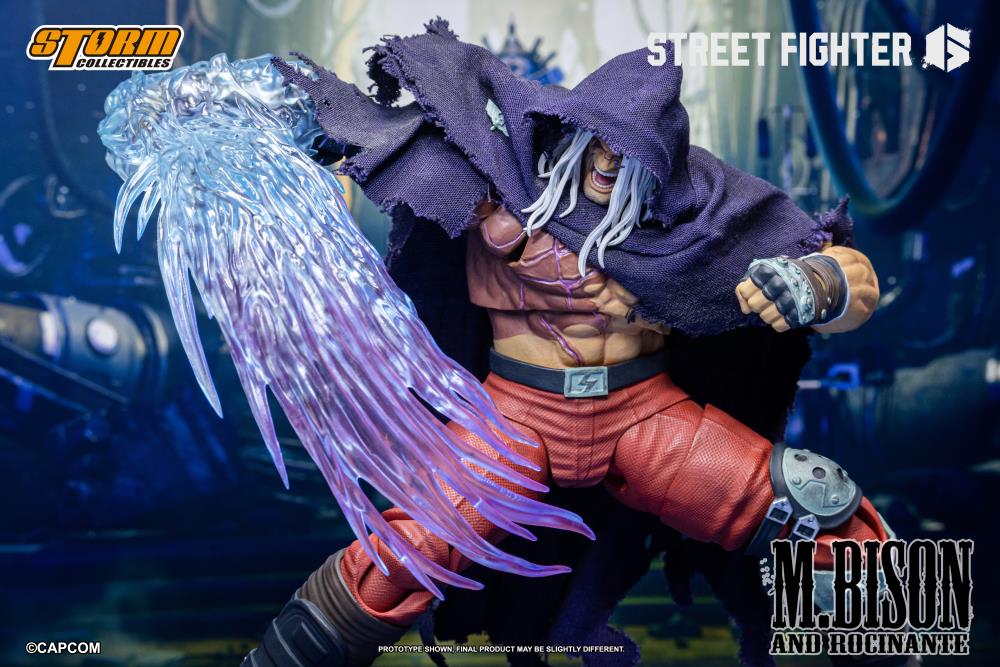 Street Fighter 6 M. Bison & Rocinante 1/12 Scale Action Figure Set Gallery Image 16