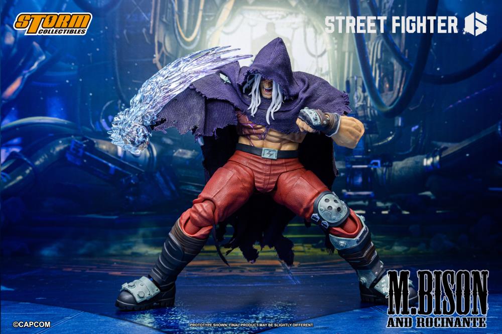 Street Fighter 6 M. Bison & Rocinante 1/12 Scale Action Figure Set Gallery Image 12