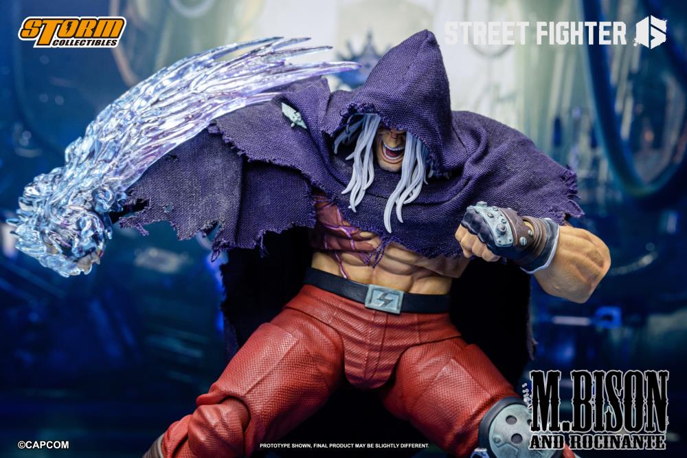 Street Fighter 6 M. Bison & Rocinante 1/12 Scale Action Figure Set Gallery Image 11