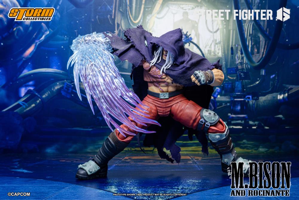 Street Fighter 6 M. Bison & Rocinante 1/12 Scale Action Figure Set Gallery Image 15