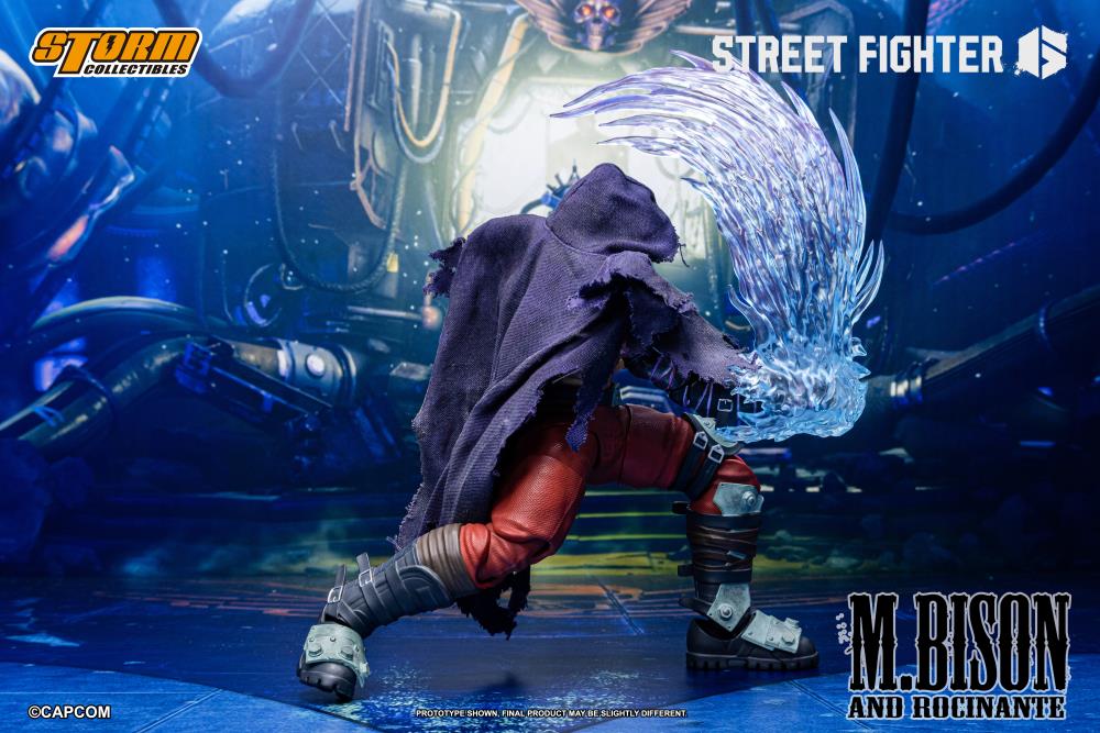 Street Fighter 6 M. Bison & Rocinante 1/12 Scale Action Figure Set Gallery Image 13