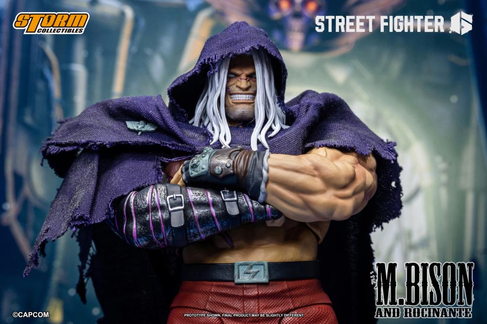 Street Fighter 6 M. Bison & Rocinante 1/12 Scale Action Figure Set Gallery Image 21