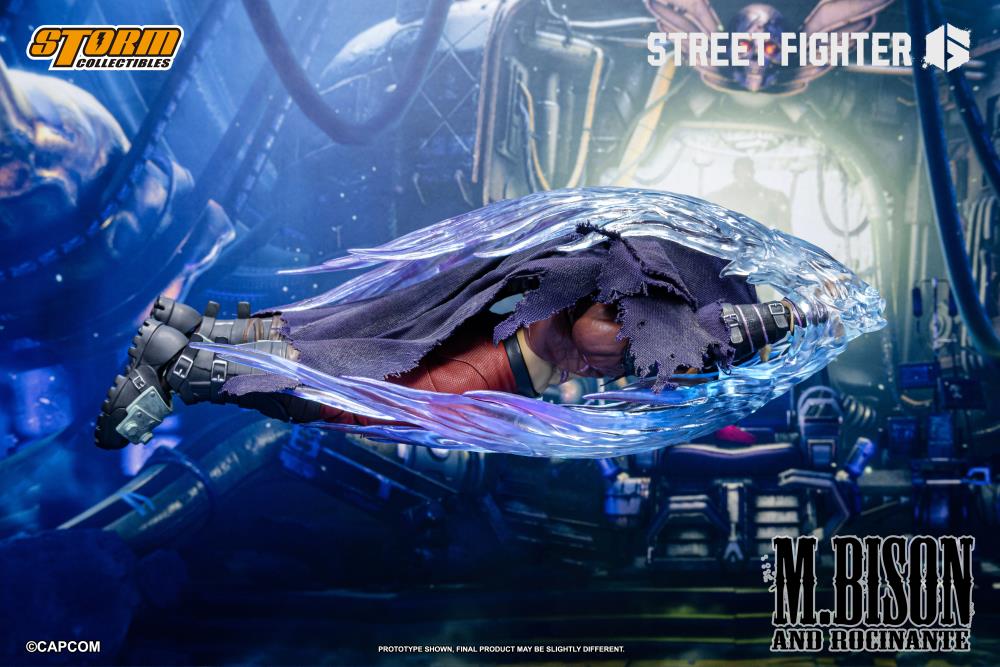 Street Fighter 6 M. Bison & Rocinante 1/12 Scale Action Figure Set Gallery Image 19