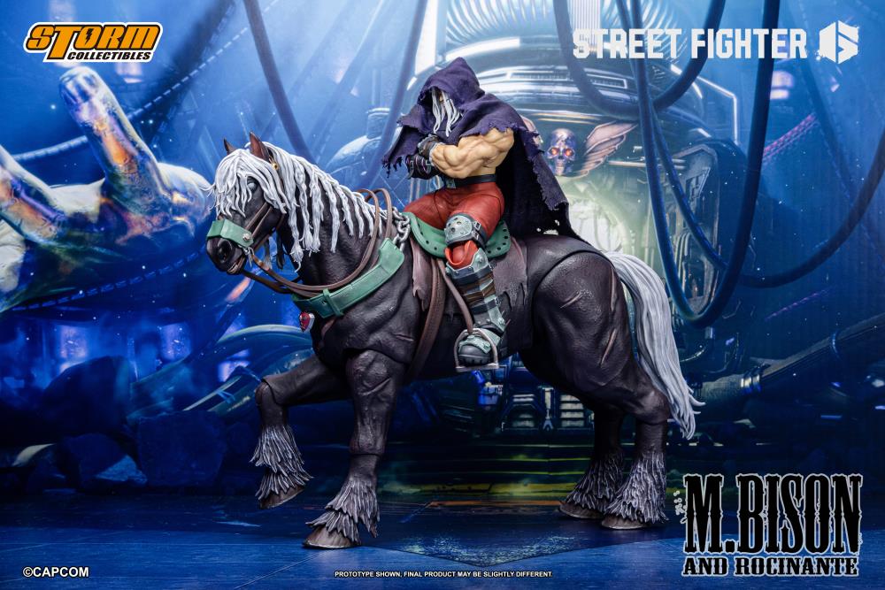 Street Fighter 6 M. Bison & Rocinante 1/12 Scale Action Figure Set Gallery Image 28