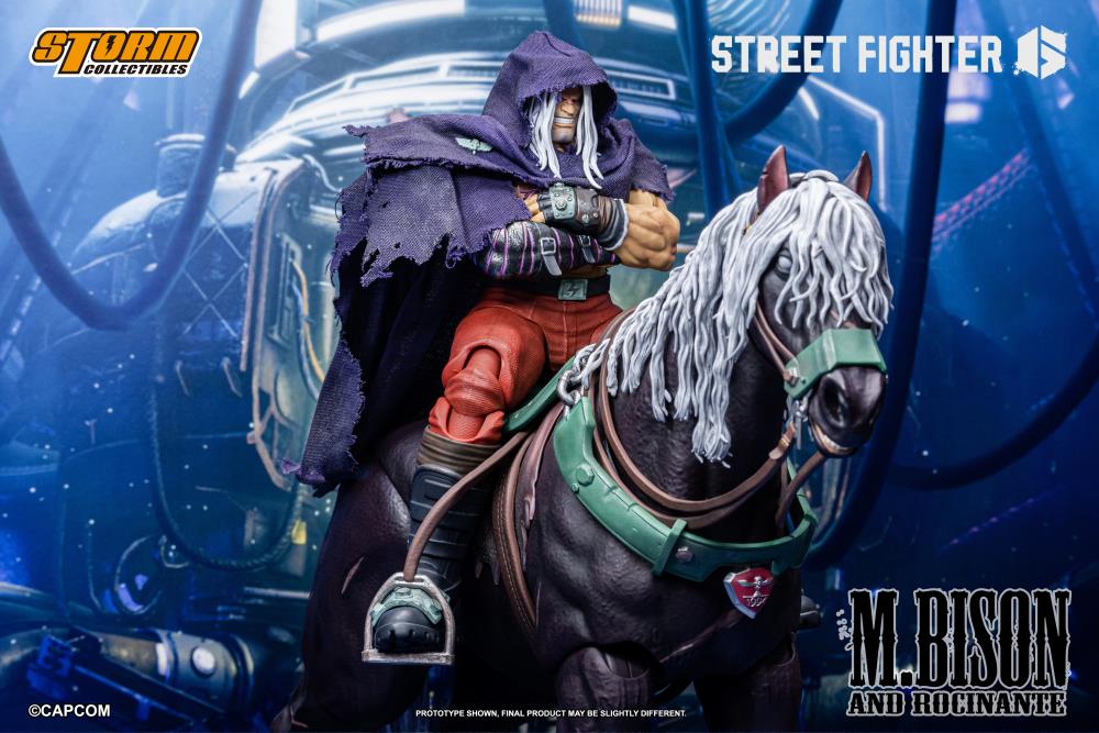 Street Fighter 6 M. Bison & Rocinante 1/12 Scale Action Figure Set Gallery Image 27