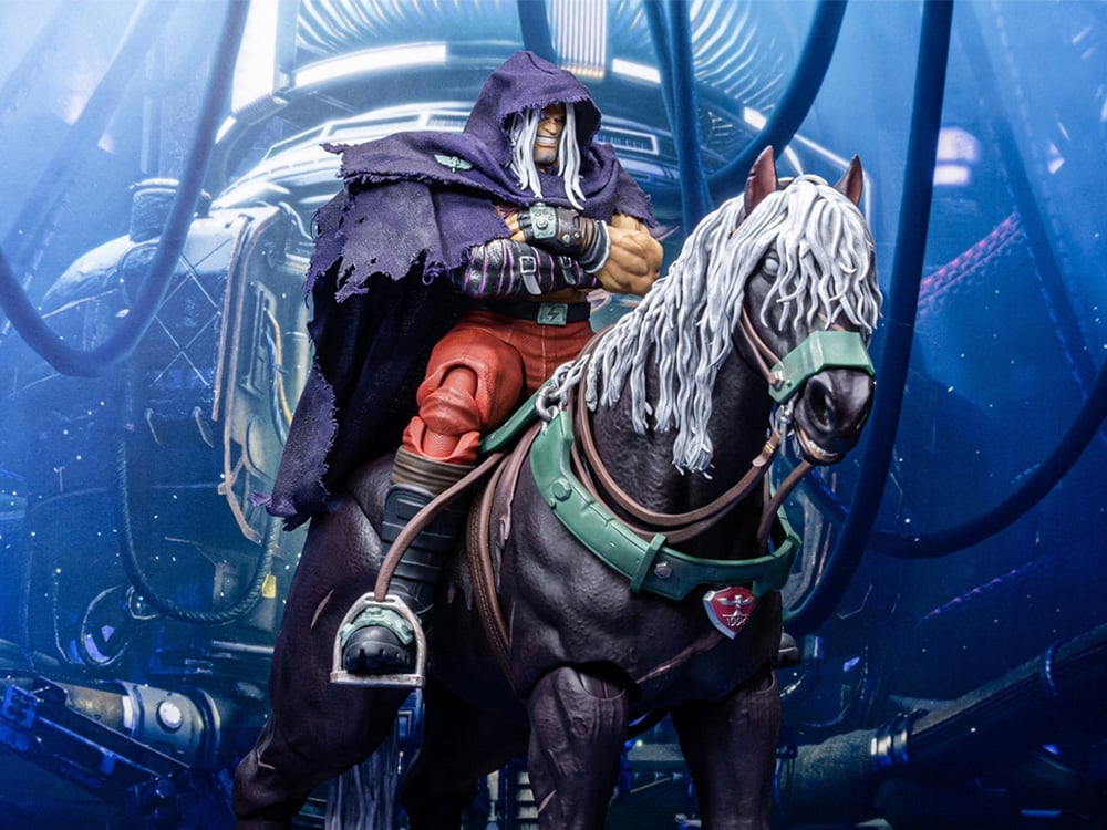 Street Fighter 6 M. Bison & Rocinante 1/12 Scale Action Figure Set Gallery Image 1