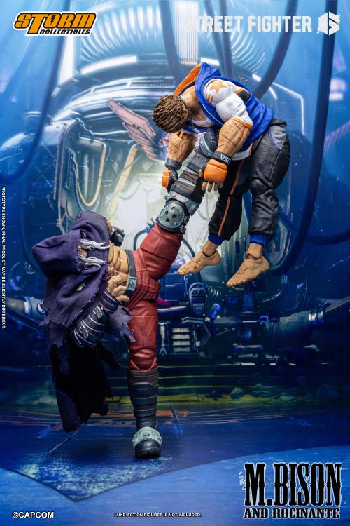 Street Fighter 6 M. Bison & Rocinante 1/12 Scale Action Figure Set Gallery Image 17