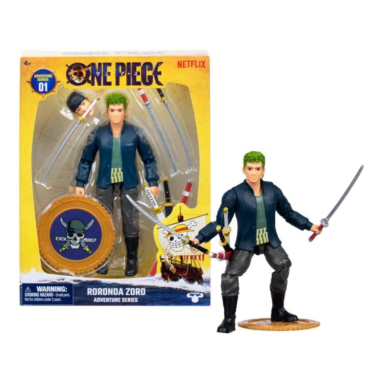 One Piece (Netflix) Adventure Series Roronoa Zoro Action Figure