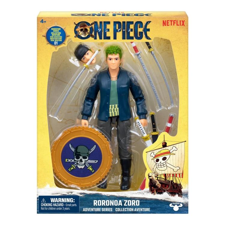 One Piece (Netflix) Adventure Series Set of 4 Action Figures
