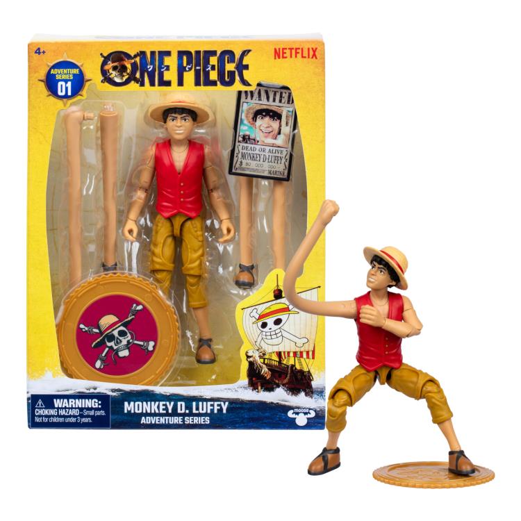 One Piece (Netflix) Adventure Series Set of 4 Action Figures