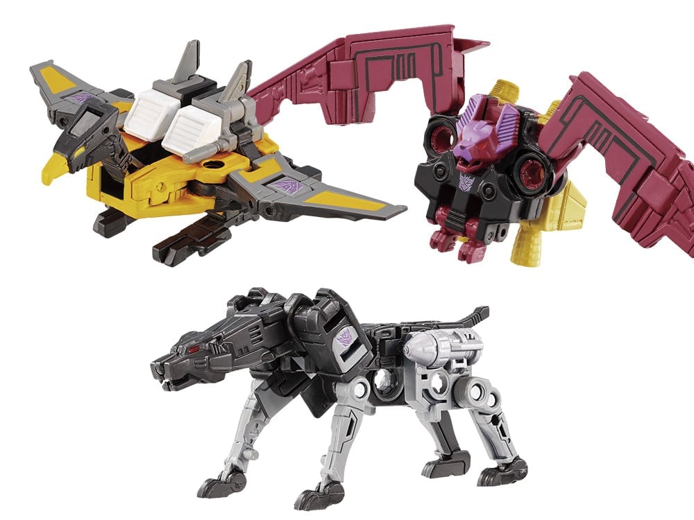 Transformers Masterpiece G MPG-22 Jaguar & Buzzsaw & Ratbat Action Figure Set Gallery Image 1