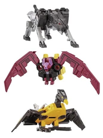 Transformers Masterpiece G MPG-22 Jaguar & Buzzsaw & Ratbat Action Figure Set Gallery Image 2