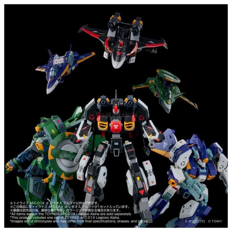 Genesis Climber Mospeada Toyrise AFC-01X Legioss Alpha Action Figure