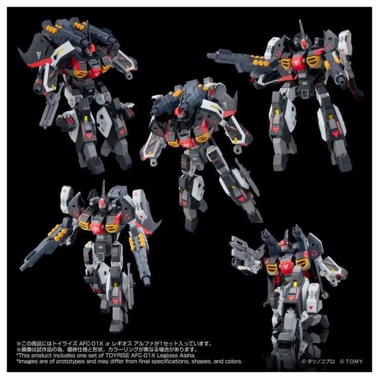Genesis Climber Mospeada Toyrise AFC-01X Legioss Alpha Action Figure