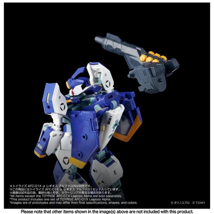 Genesis Climber Mospeada Toyrise AFC-01X Legioss Alpha Action Figure Gallery Image 15