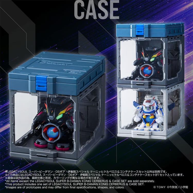Super B-Daman T-Spark LegacySoul OS Gear Konig Cerberus with