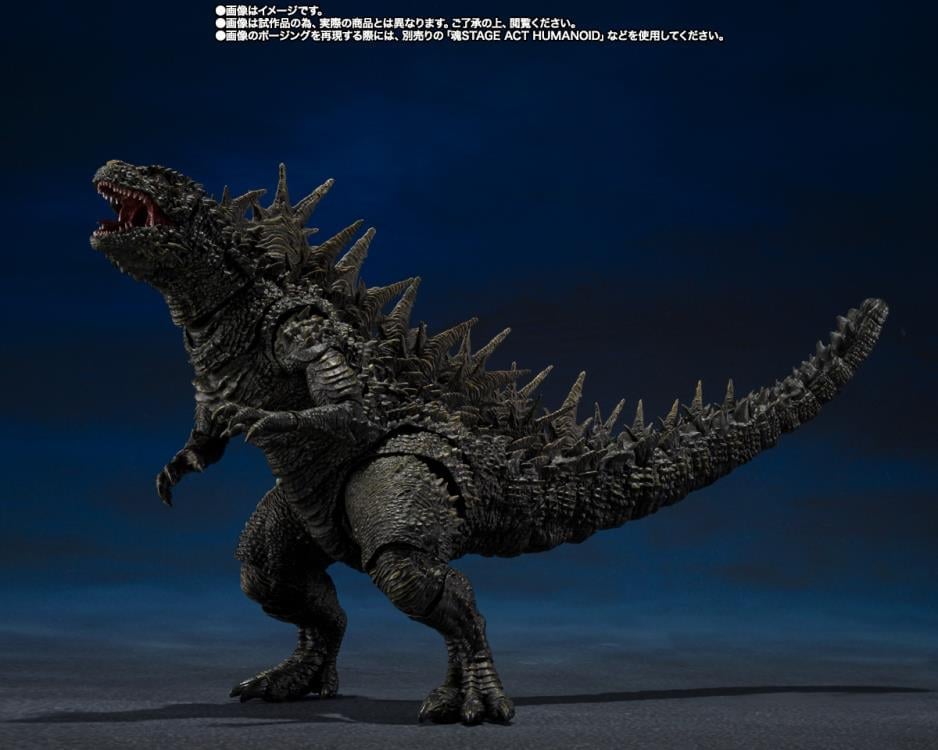 Godzilla Minus One S.H.MonsterArts Godzilla (The Odo Island Monster) Action Figure Gallery Image 7