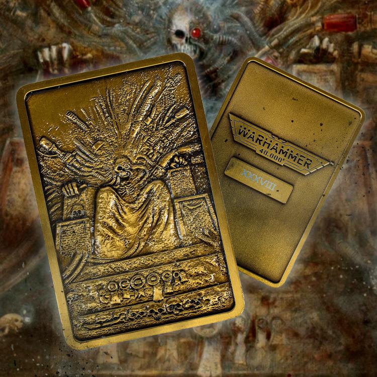 Warhammer 40,000 Imperium The Emperor on the Golden Throne Limited Edition Collectible Ingot Gallery Image 5