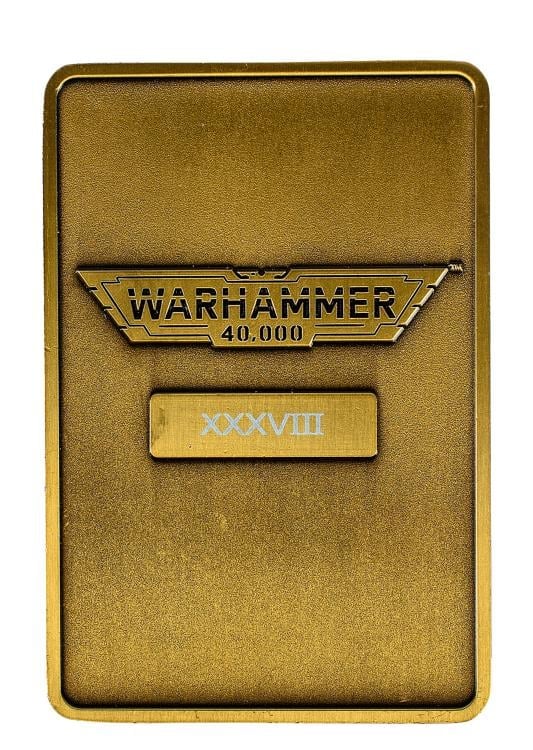 Warhammer 40,000 Imperium The Emperor on the Golden Throne Limited Edition Collectible Ingot Gallery Image 4