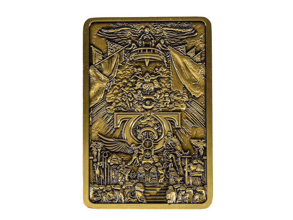Warhammer 40,000 Imperium Coronation of Roboute Guilliman Limited Edition Collectible Ingot Gallery Image 1