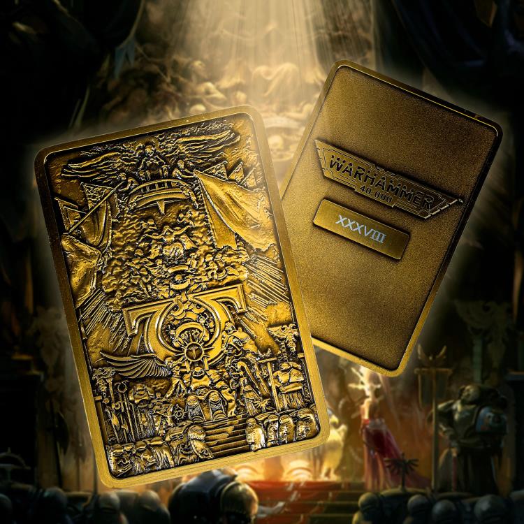 Warhammer 40,000 Imperium Coronation of Roboute Guilliman Limited Edition Collectible Ingot Gallery Image 5