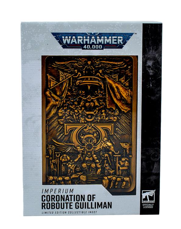Warhammer 40,000 Imperium Coronation of Roboute Guilliman Limited Edition Collectible Ingot Gallery Image 6