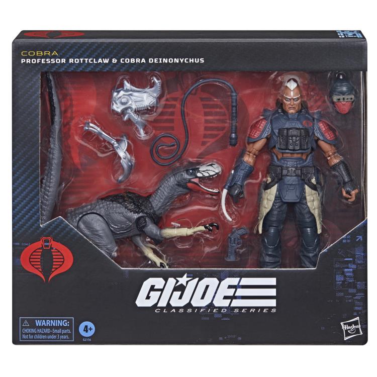 G.I. Joe Classified Series #196 Professor Rottclaw & Cobra Deinonychus Action Figure Set Gallery Image 23