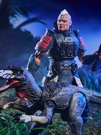 G.I. Joe Classified Series #196 Professor Rottclaw & Cobra Deinonychus Action Figure Set Gallery Image 2