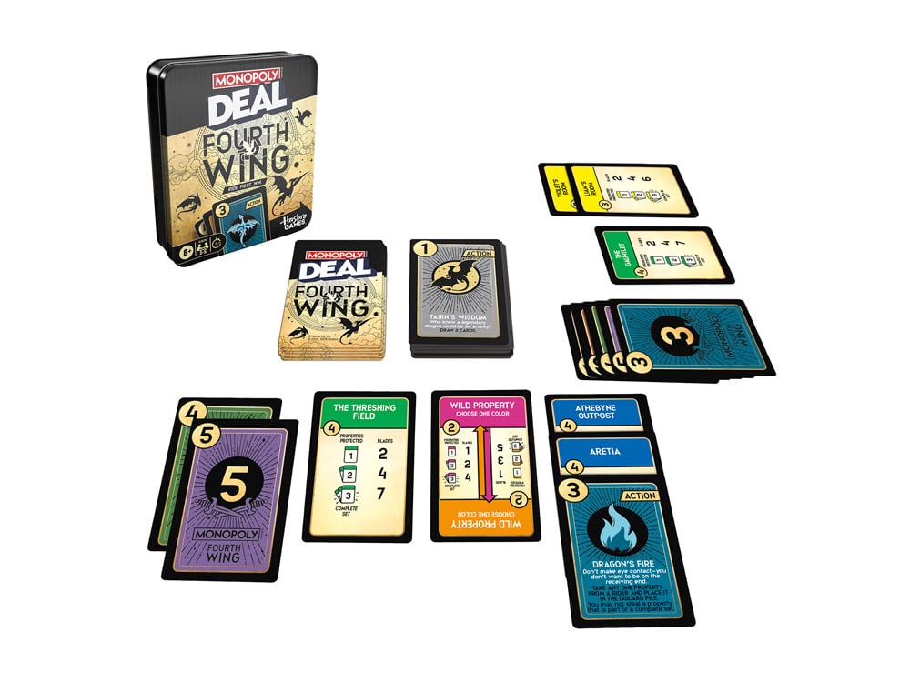 Monopoly Deal: Fourth Wing Card Game Gallery Image 1