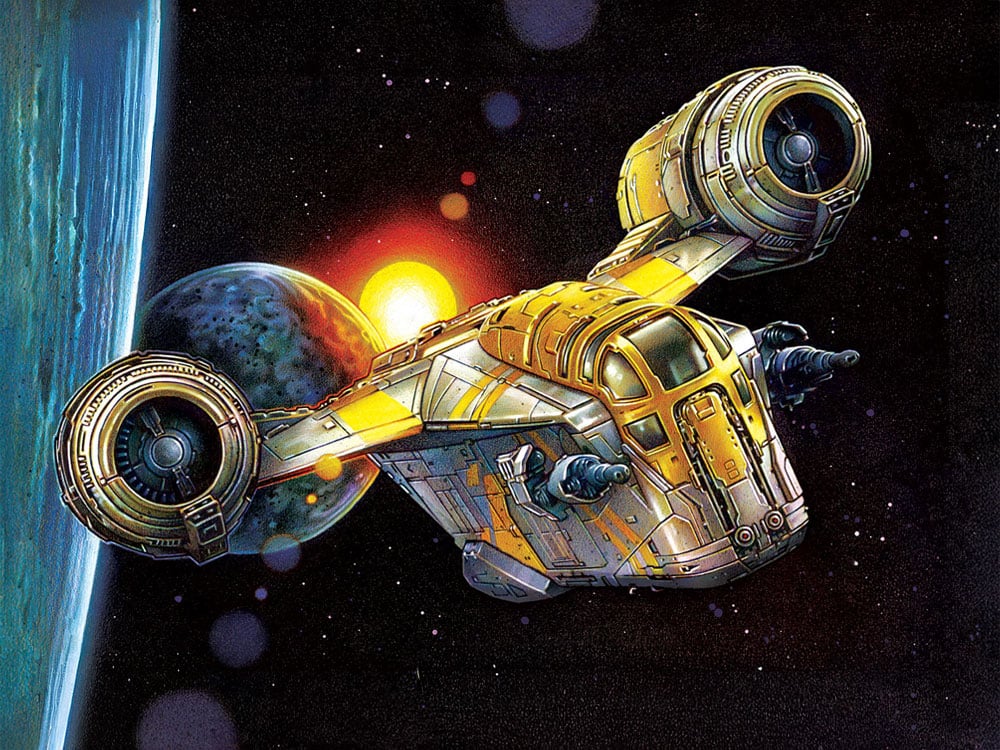 Star Wars: The Mandalorian & Grogu Razor Crest 1/72 Scale Model Kit Gallery Image 1