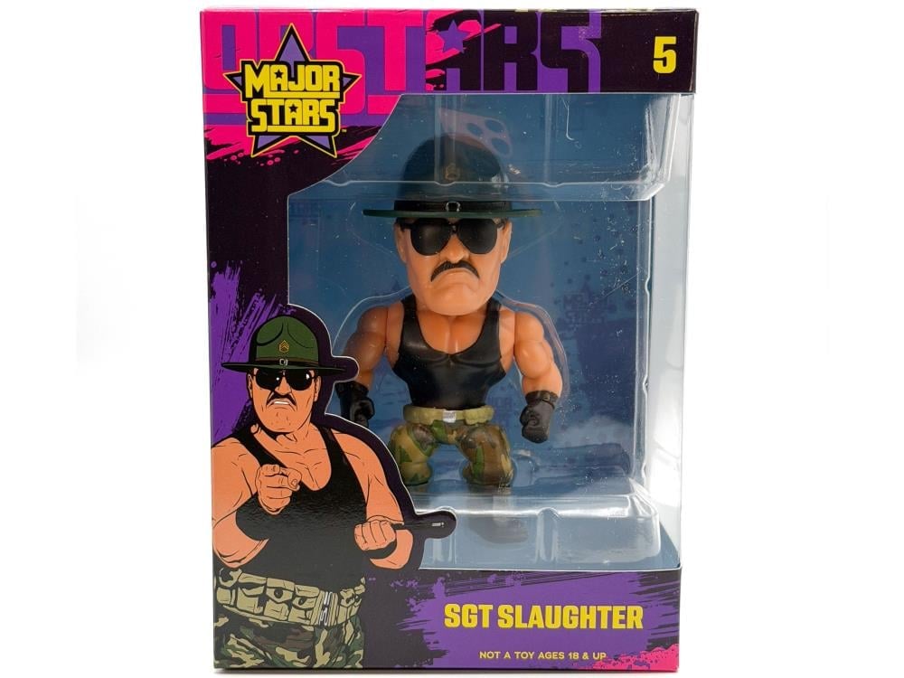 Major Stars Sgt. Slaughter Figure Gallery Image 4
