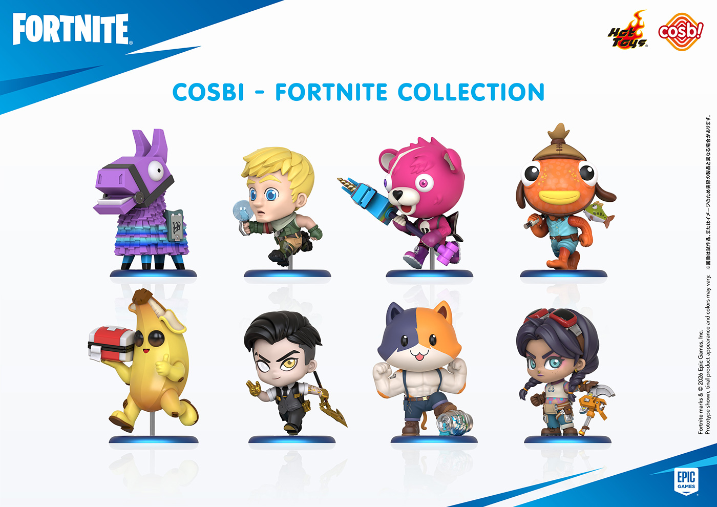 Fortnite Cosbi #002 Jonesy the First 3-Inch Figure