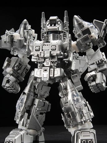 Steel Kiddy Party JGM-SKP04 Brave Dual Charger and Combiner Action