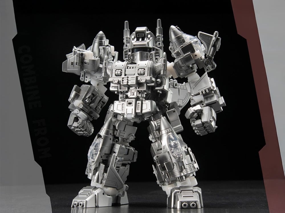 Steel Kiddy Party JGM-SKP04 Brave Dual Charger and Combiner Action