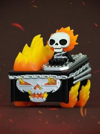 Marvel Ghost Rider Dumpster Fire Vinyl Figure