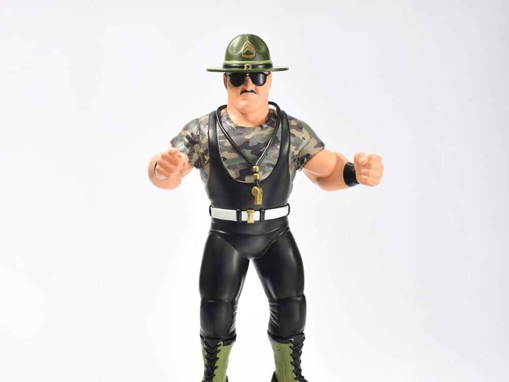 Big Rubber Guys Baby Face Sgt. Slaughter Figure Gallery Image 1
