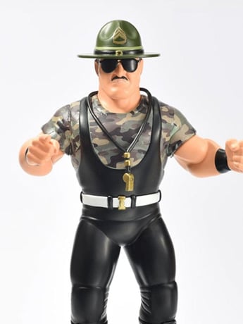 Big Rubber Guys Baby Face Sgt. Slaughter Figure