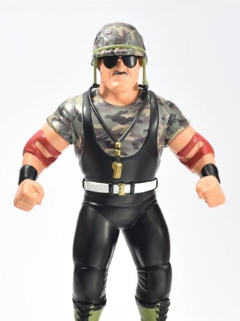 Big Rubber Guys Heel Sgt. Slaughter Figure