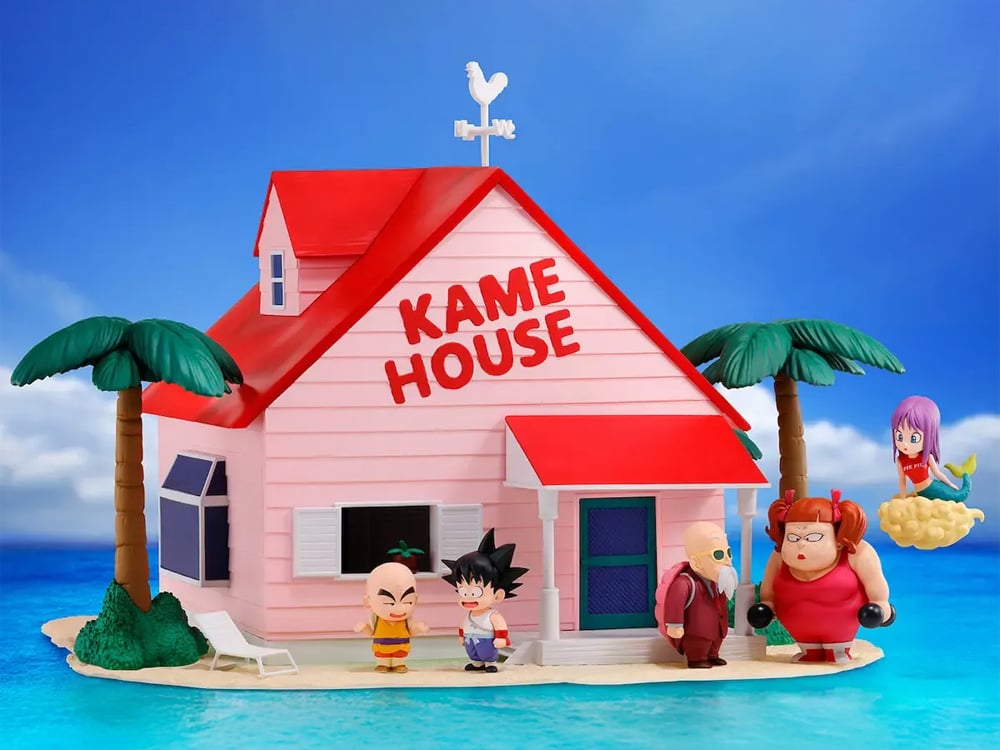 Dragon Ball World Collectable Figure Kame House Exclusive Figure Set