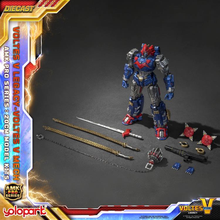 Voltes V: Legacy AMK Pro Voltes V Model Kit Gallery Image 29